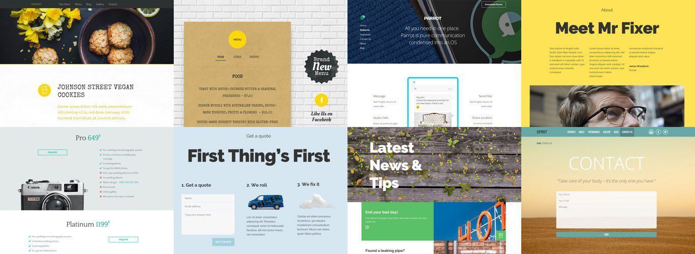 Our stunning Upfront starter themes are ready out-of-the-box and are completely customizable.