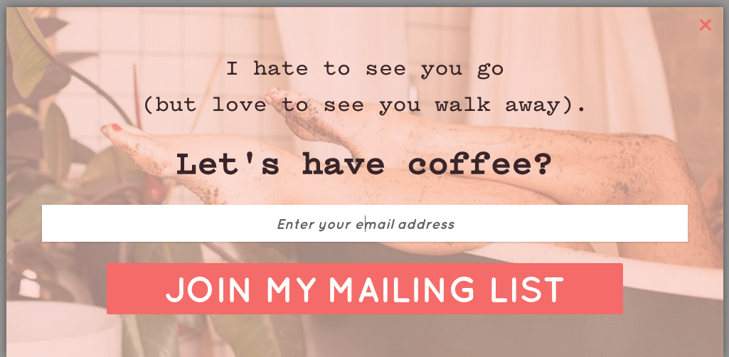 Email List Builder beautiful design