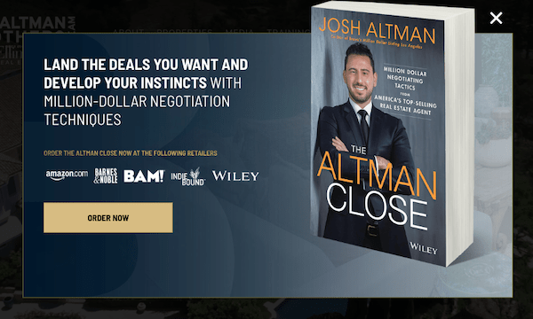 An example of lead capture