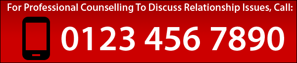 For professional counseling to discuss relationship issues, call 0123 456 7890: