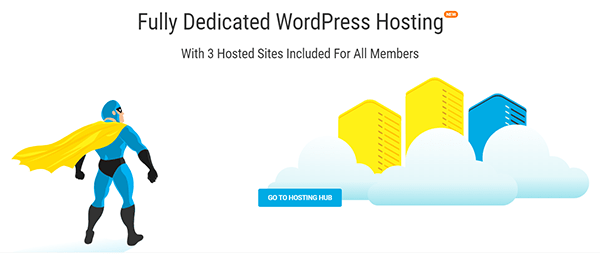 WPMU DEV Hosting's landing page screenshot