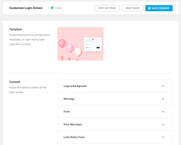 Change up your wordpress login page to help provide a better user experience