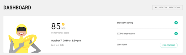 A look at the Hummingbird dashboard