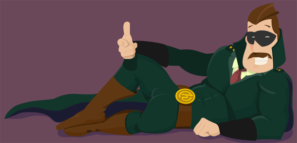 WPMU DEV Hustle character