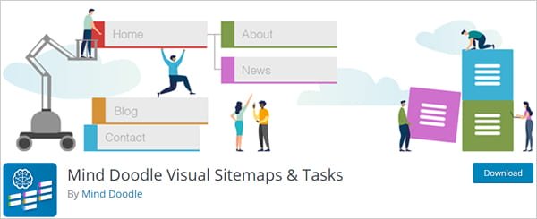 Mind Doodle Visual Sitemaps & Tasks