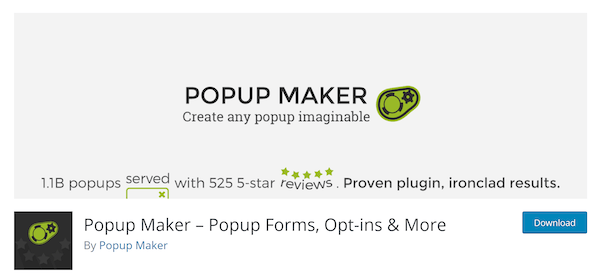 A look at the popup maker WordPress popup plugin