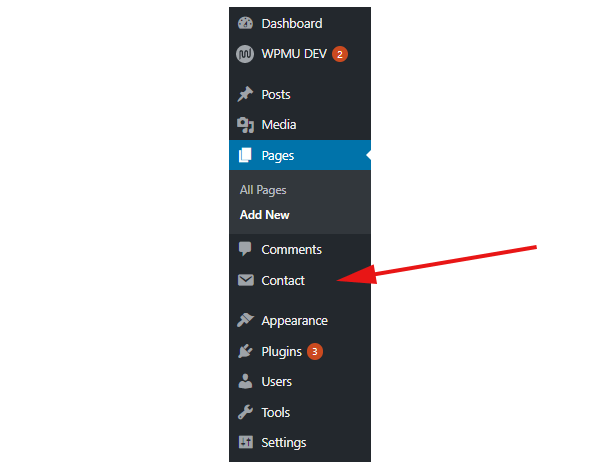Showing where the plugin menu appears.