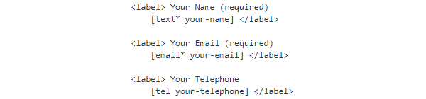 Showing how to add the labels to new fields.