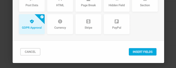 A look at one of Forminator's advanced features: a GDPR checkbox.