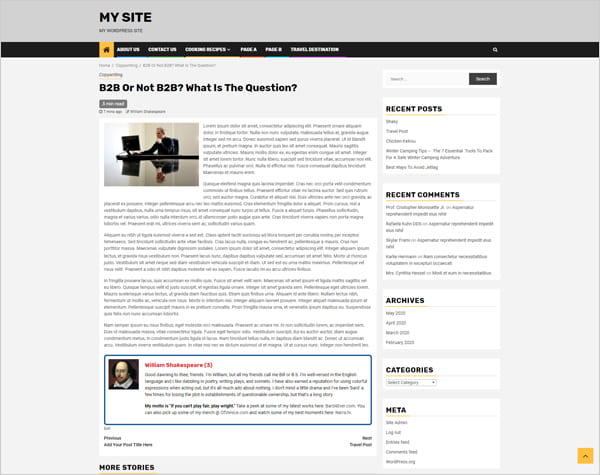 Newsphere Theme for WordPress by AF Themes