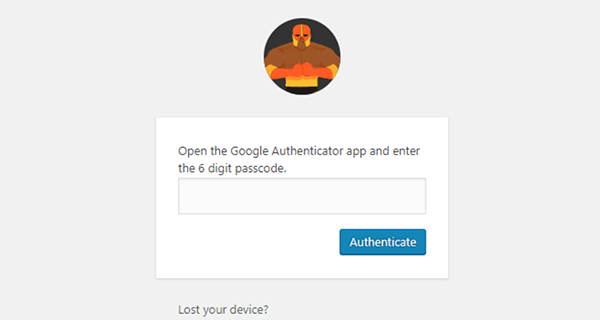 Two way authentication area for Defender.
