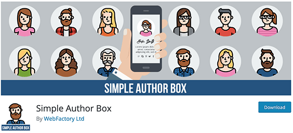simple author box