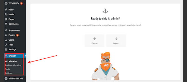 A look at Shipper's dash before the new update
