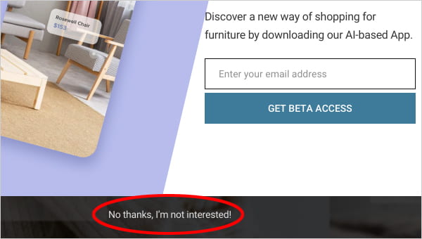 Hustle - dismiss popup message