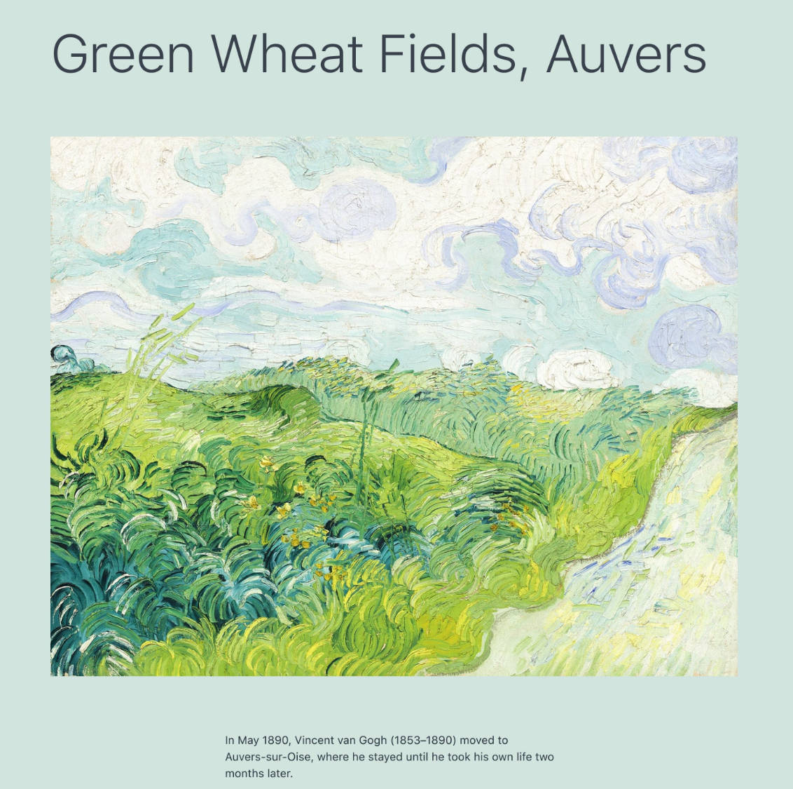 Single post view of the Twenty Twenty-One WordPress theme.