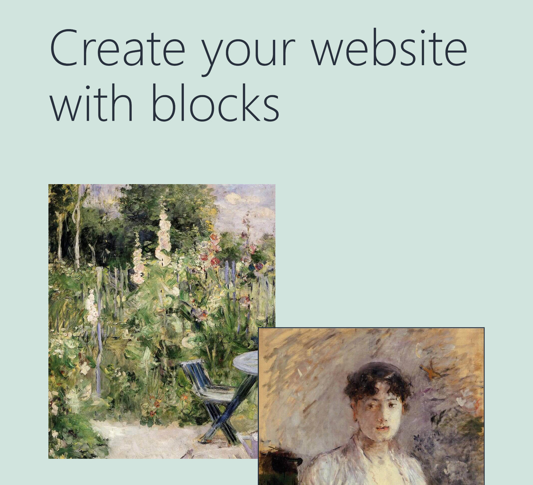 Twenty Twenty-One WordPress theme demo/preview screenshot.