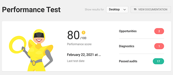 Hummingbird performance test.