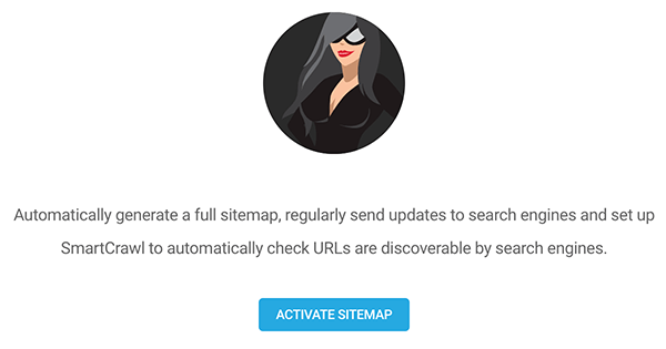 Where you activate sitemap.