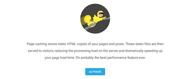 Activating caching in Hummingbird.