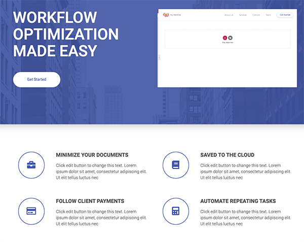 example elementor site.