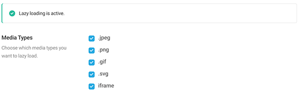 Where you select multiple media types in smush.
