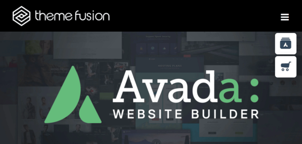 Avada website builder.