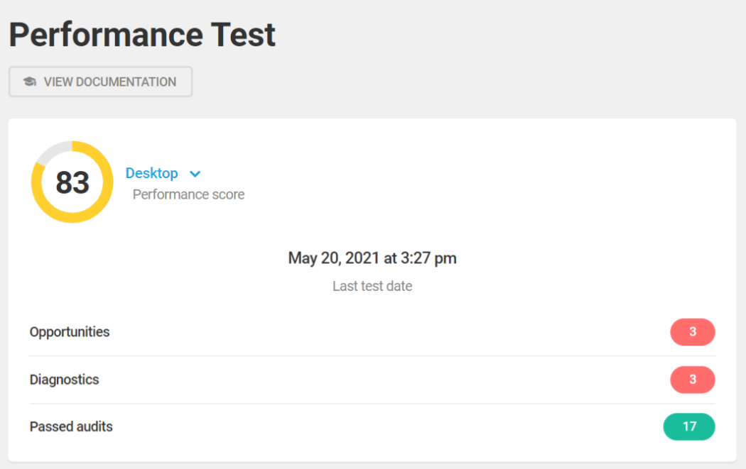 Hummingbird performance test 83