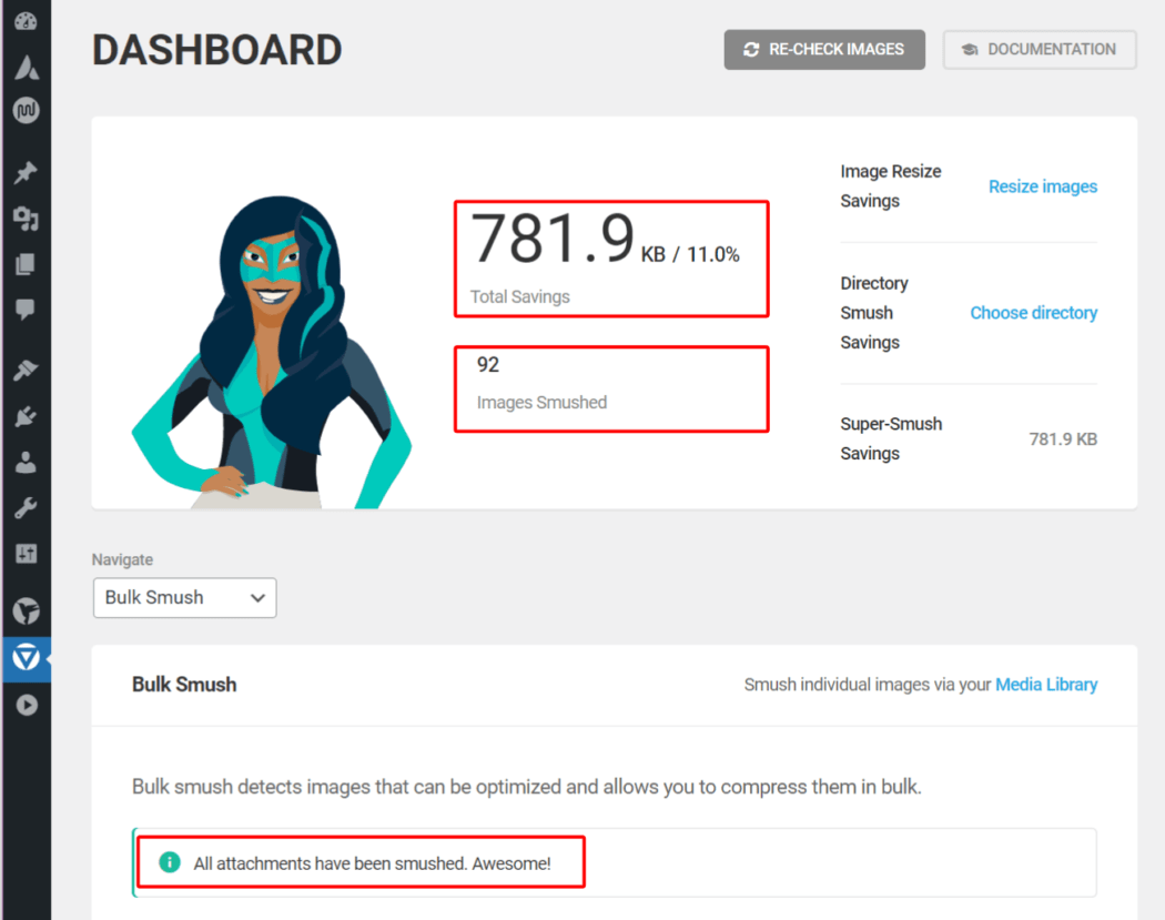 Smush bulk saving theme 2
