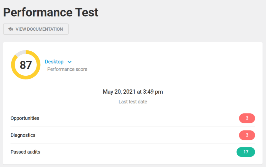 Hummingbird performance test 87