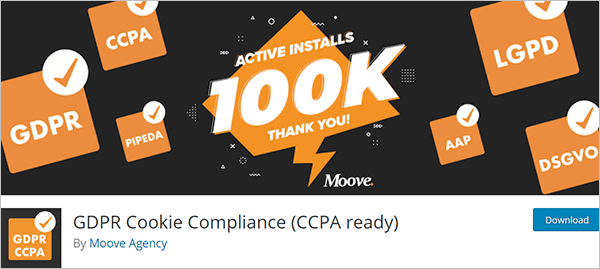 GDPR Cookie Compliance (CCPA ready)