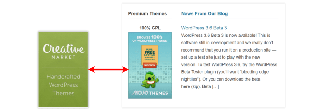 2013 Landing Page – Premium Themes