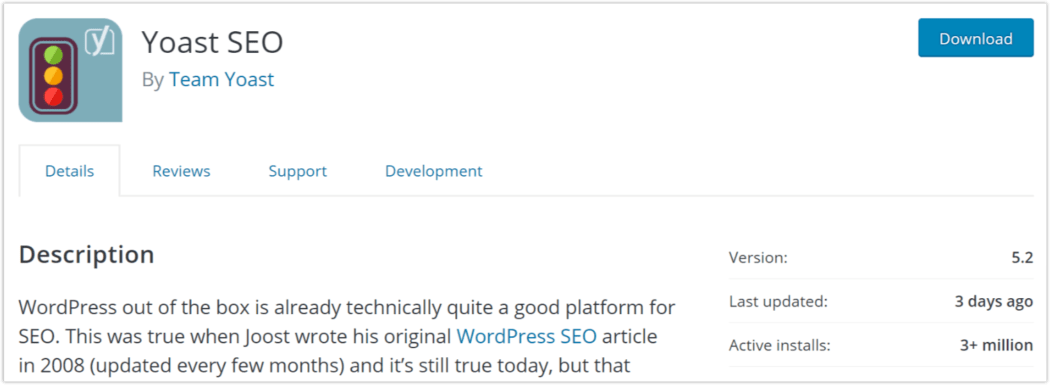 2017 Most Popular Plugin – Yoast SEO