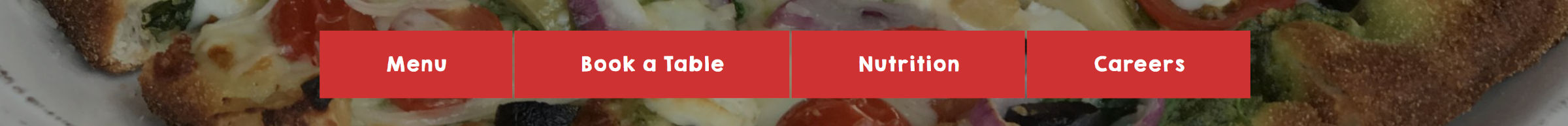 Four button-like links with red backgrounds and white text.