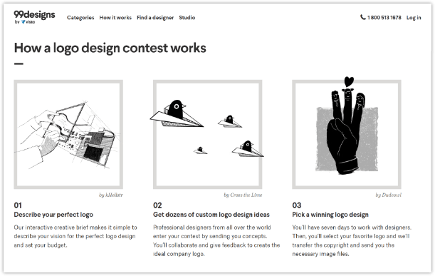 Logo tools, 99designs