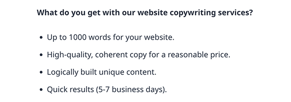 Motopress copywriting services.