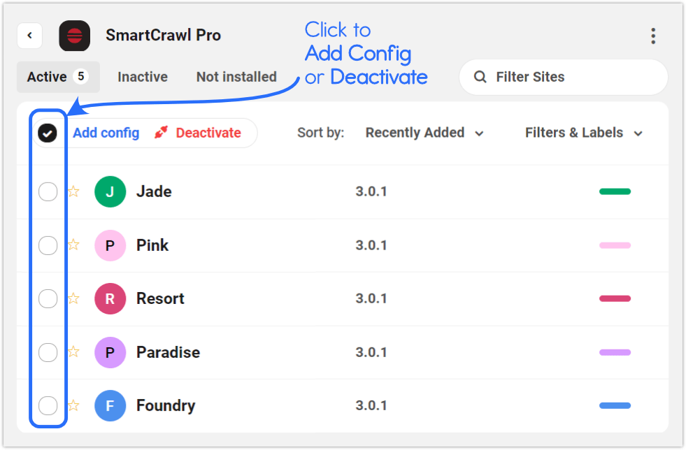 plugins - manage existing 3