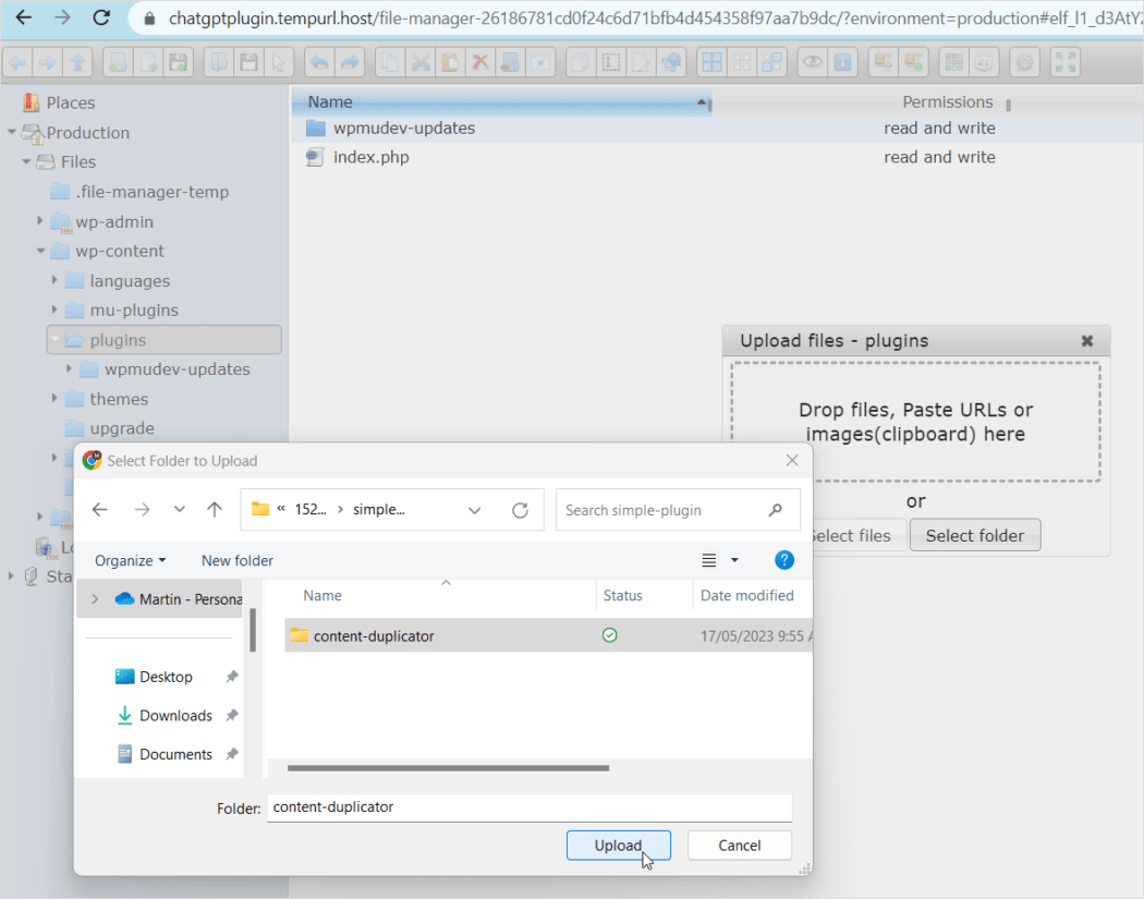 The Hub - File Manager