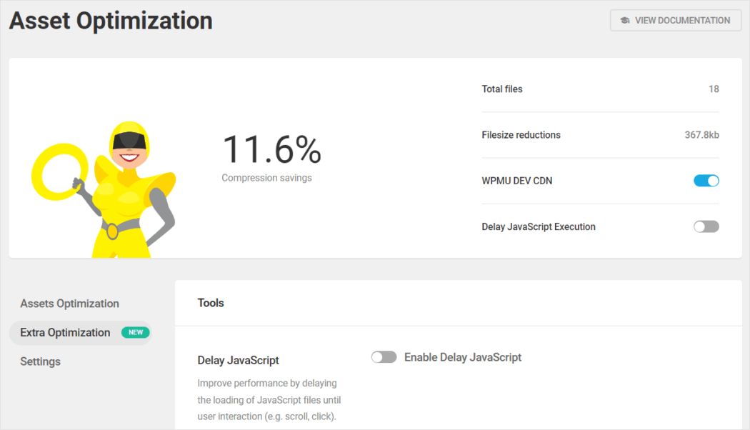 Hummingbird's Delay JavaScript feature.