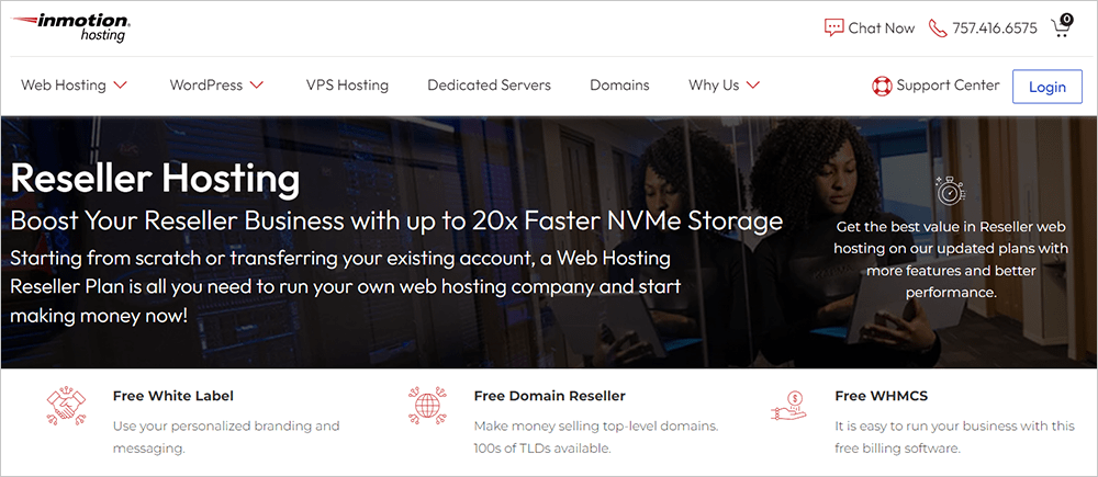 InMotion Reseller Hosting