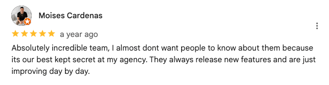 WPMU DEV client review