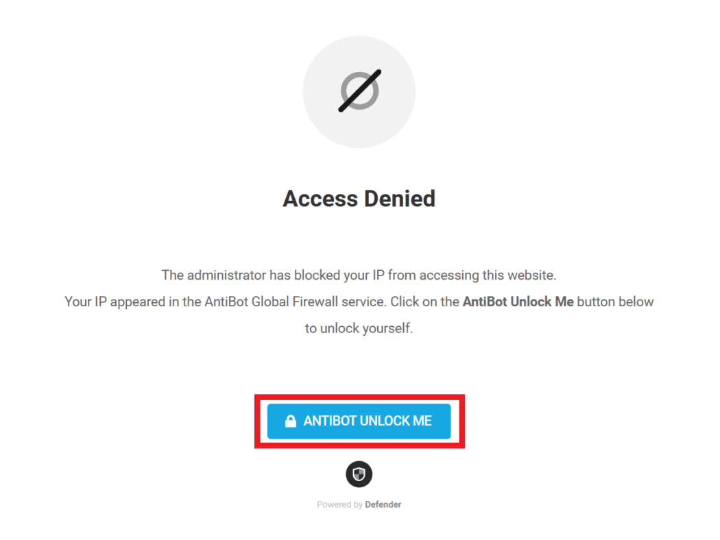 AntoBot unlock me feature