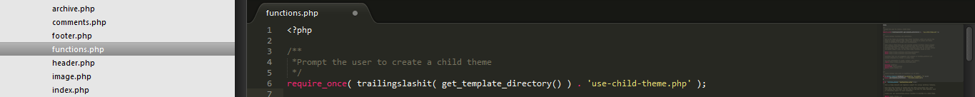 just copy and past the code into the function dot php file
