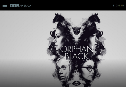 BBC America website