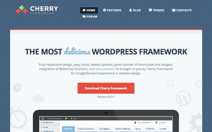 cherry framework website