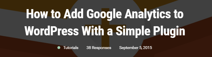 screenshot from tutorial on creating a google analytics plugin