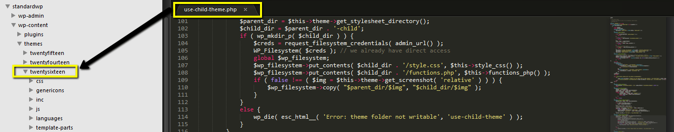 save the file with the correct title