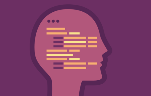 A developer's mind full of code.