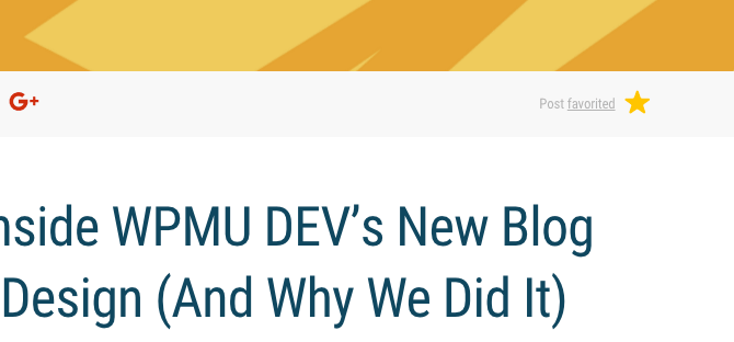 Save your favorite posts to your profile on The Hub and read them later.