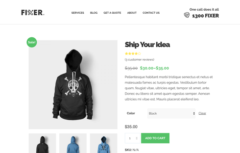 Stunning single product listings straight out-of-the-fox.