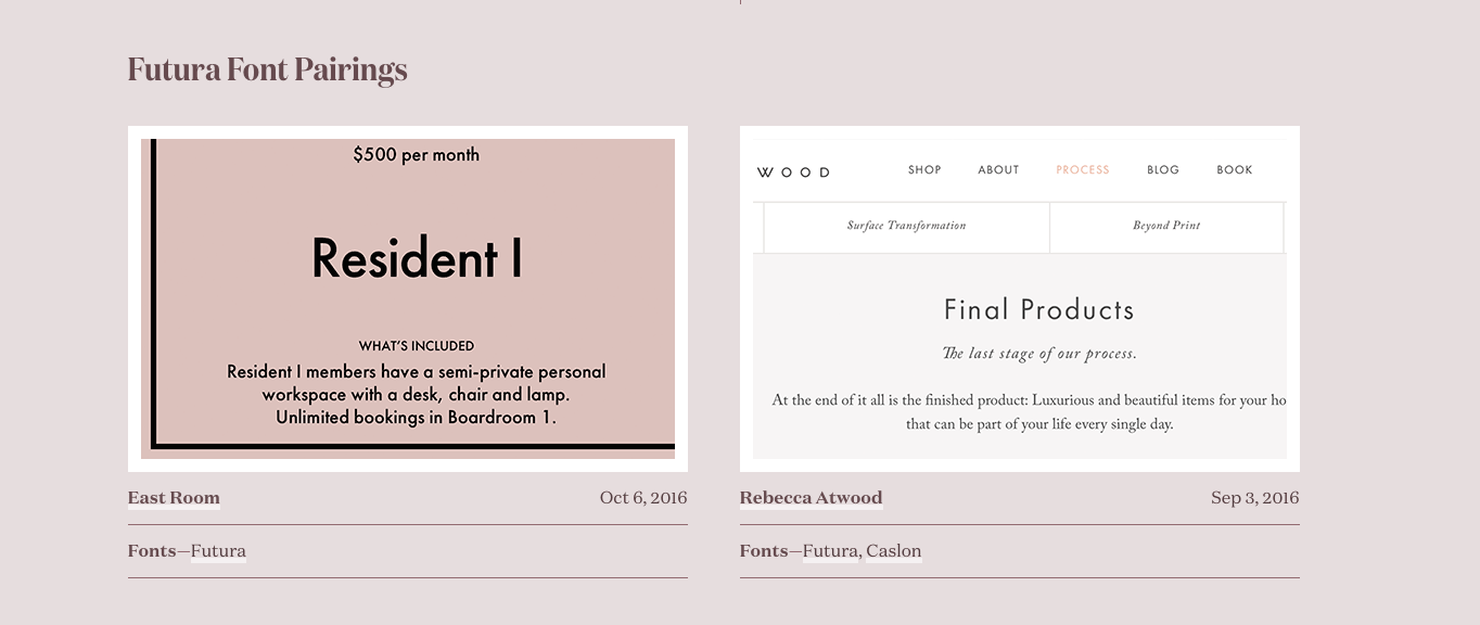 Typewolf is a fantastic resource for typgoraphy inspiration and resources.